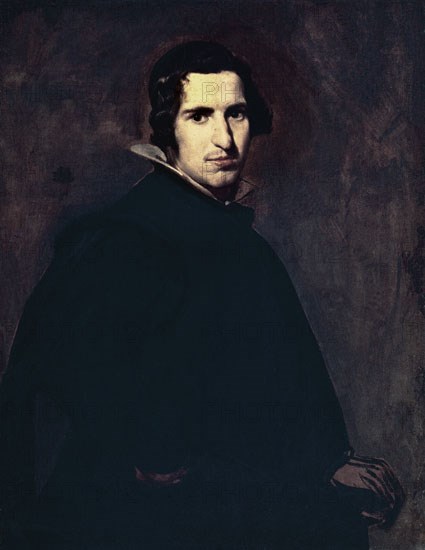 Velázquez, Young Spanish boy wearing black clothes