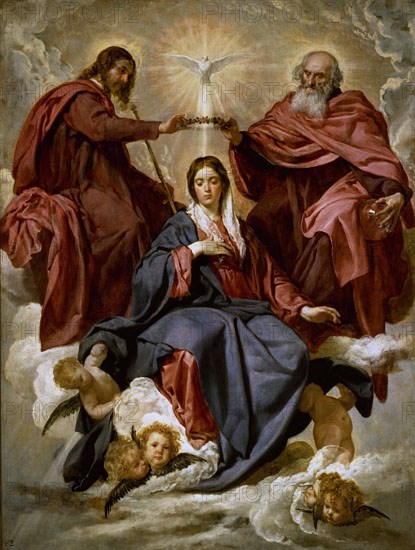 Vélasquez, Couronnement de la Vierge