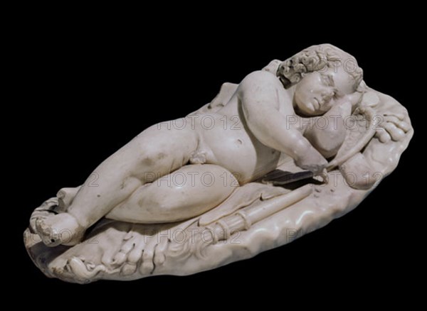 EROS DORMIDO-ESCULTURA ROMANA.PROCEDE DE ELCHE.EPOCA FLAVIA
MADRID, MUSEO ARQUEOLOGICO NACIONAL
MADRID