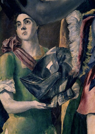 El Greco, Martyrdom of Saint Maurice (detail)