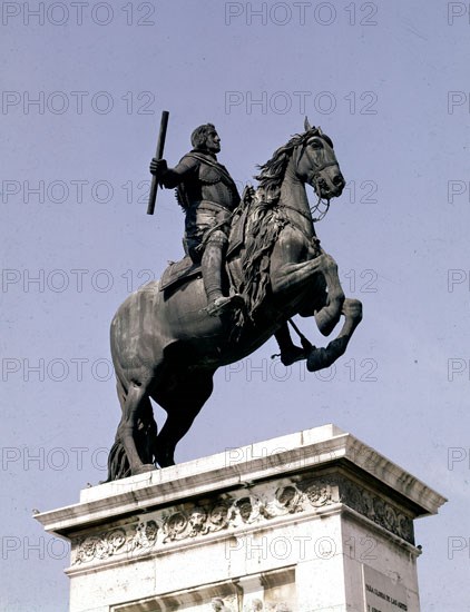 Equestrian statue of Philip IV