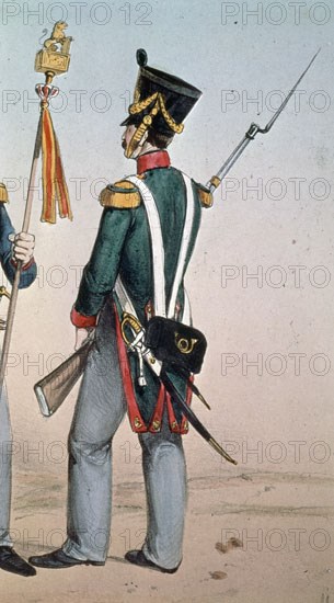 VILLEGAS
UNIFORMES MILITARES S XIX (1821)-DET SOLDADO DE INFANTERIA LIGERA (CONJ Nº 4488)
MADRID, ARCHIVO HISTORICO MILITAR
MADRID

This image is not downloadable. Contact us for the high res.