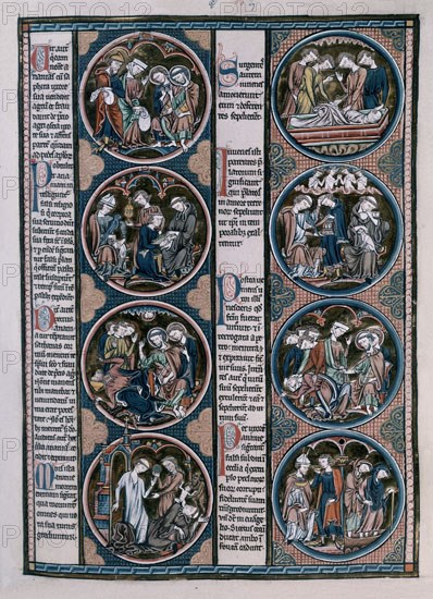 AUVERGNE G 1228/1249
BIBLIA DE S LUIS DE FRANCIA-PAGINA-COPIADA E ILUMINADA ENTRE 1226/34
TOLEDO, CATEDRAL BIBLIOTECA
TOLEDO
This image is not downloadable. Contact us for the high res.