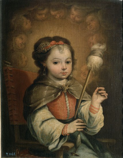 Gutierrez, Virgin Child Spinning