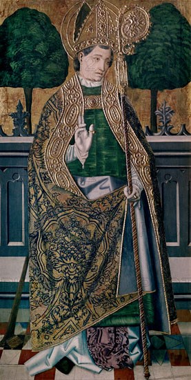 MAESTRO DE ALFAJARIN
S BLAS
Madrid, musée Lazaro Galdiano