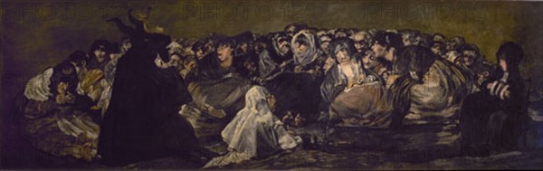 Goya, Scène de Sabbat