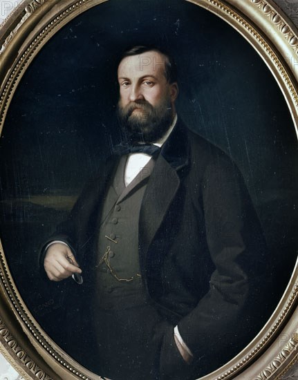 ANTONIO DE ORLEANS- DUQUE DE MONTPENSIER-1824-1890-INFANTE Y GENERAL ESPAÑOL
RIOFRIO, PALACIO REAL
SEGOVIA