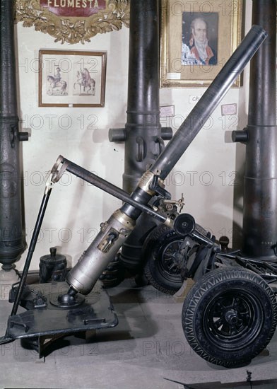 MORTERO DE 105 MM DE CALIBRE
MADRID, MUSEO DEL EJERCITO
MADRID