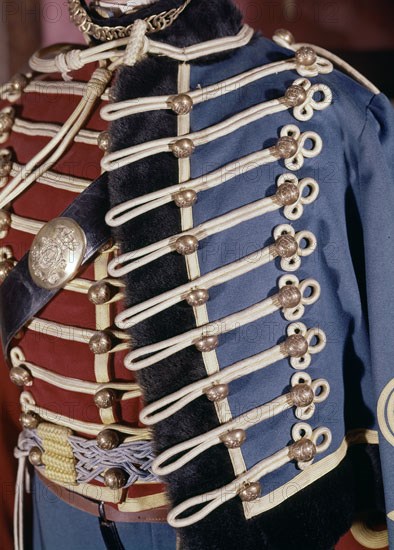 ALAMARES DE LA CHAQUETA DE HUSAR (DOLMAN)
MADRID, MUSEO DEL EJERCITO
MADRID