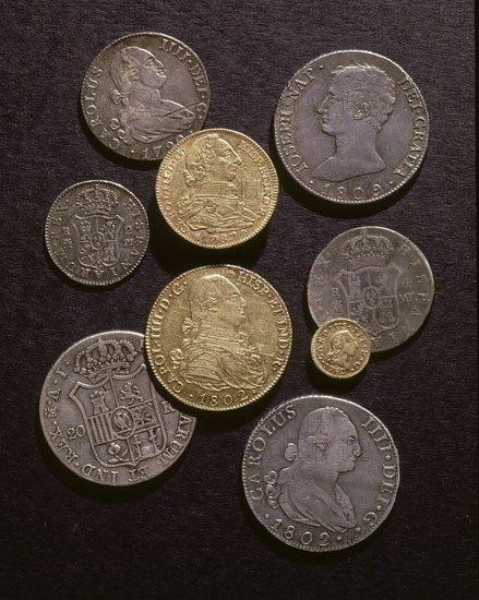 MONEDAS CARLOS IV Y JOSE NAPOLEON ACUÑADAS EN MADRID
MADRID, MUSEO MUNICIPAL
MADRID