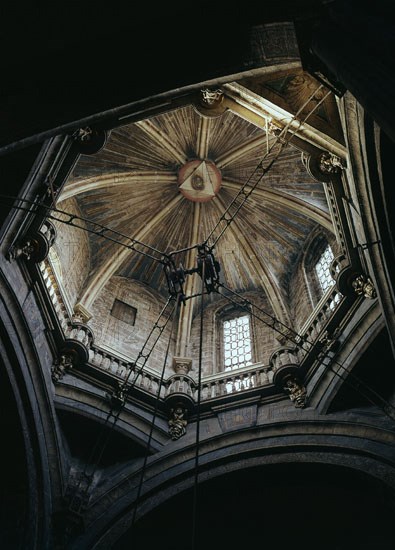 INTERIOR DEL CIMBORRIO
SANTIAGO DE COMPOSTELA, CATEDRAL
CORUÑA