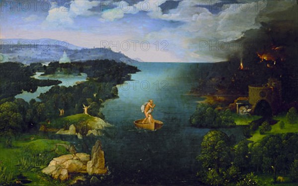 Patinir, Charon crossing the Styx