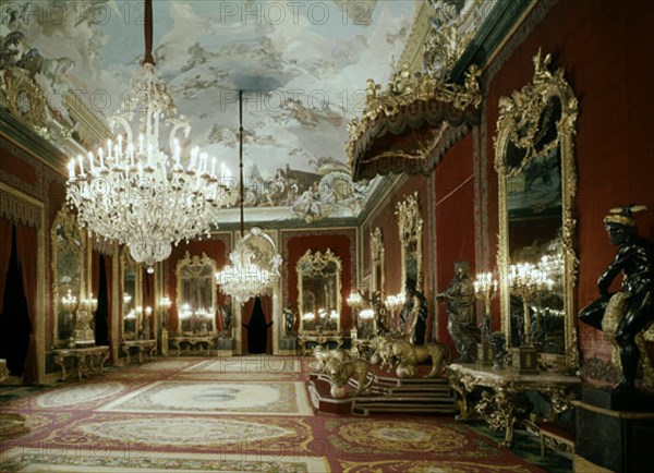 SALON DEL TRONO
MADRID, PALACIO REAL-INTERIOR
MADRID