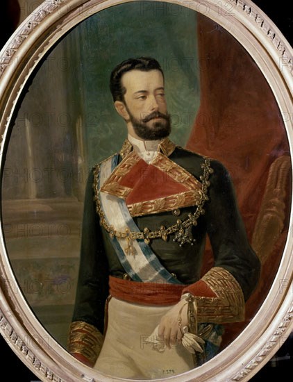 Portrait of Amadeo di Savoia, Duke of Aosta