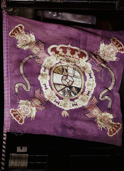 BANDERA DE LA ANTIGUA INFANTERIA
MADRID, MUSEO DEL EJERCITO
MADRID