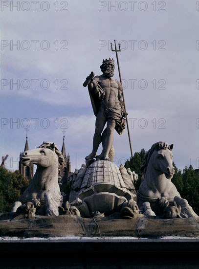 MENA JUAN PASCUAL DE 1707/1784
FUENTE DE NEPTUNO - NEPTUNO - VISTA FRONTAL
MADRID, PLAZA DE CANOVAS DEL CASTILLO
MADRID

This image is not downloadable. Contact us for the high res.