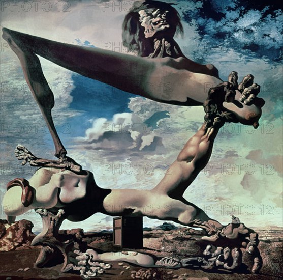 Dalí, Construction molle aux haricots bouillis