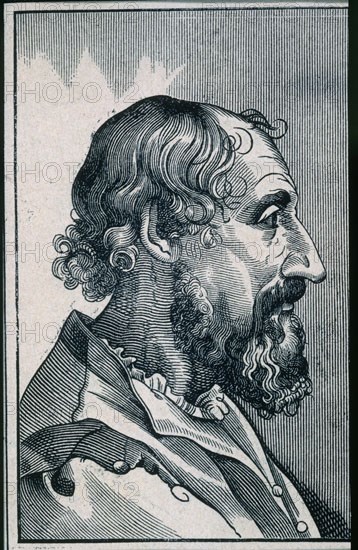 I-GRABADO-LUDOVICO ARIOSTO(1474/1533)