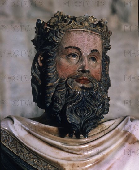 CASCALLS JAUME
I-ESTATUA DE SAN CARLOMAGNO PROBABLE PEDRO IV DE ARAGON-1345-CARA-ALABASTRO
GERONA, MUSEO DIOCESANO
GERONA
This image is not downloadable. Contact us for the high res.