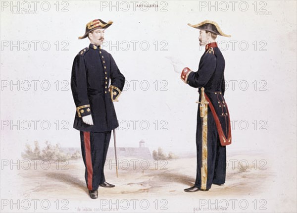 UNIFORMES DE ARTILLERIA
MADRID, ARCHIVO HISTORICO MILITAR
MADRID

This image is not downloadable. Contact us for the high res.
