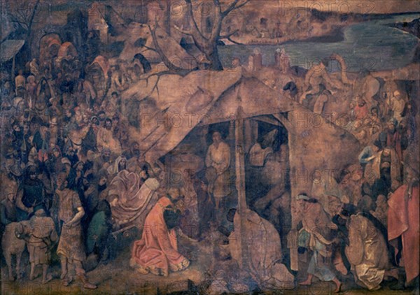 Pieter II Brueghel, L'Adoration des Mages