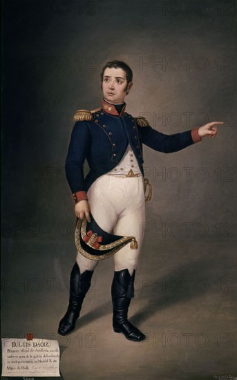 MAN DE QUESADA
EL GENERAL LUIS DAOIZ
MADRID, MUSEO DEL EJERCITO
MADRID