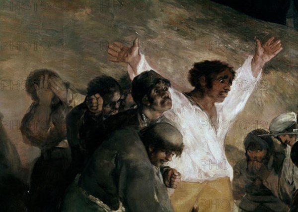 Goya, Tres de Mayo (détail)