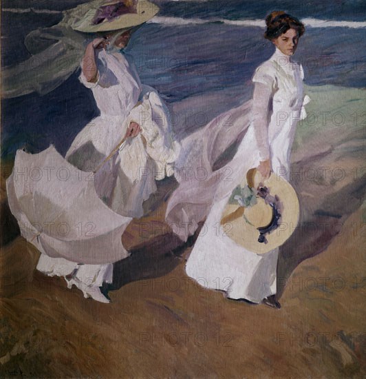 Sorolla, Promenade au bord de la mer