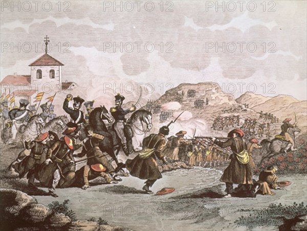 Hernani's action during the Carlist War