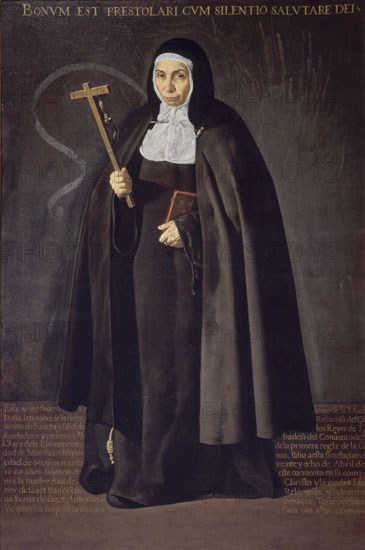 Vélasquez, La Vénérable Mère Jeronima de la Fuente