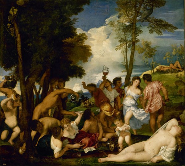 Titian, Bacchanal of the Andrians