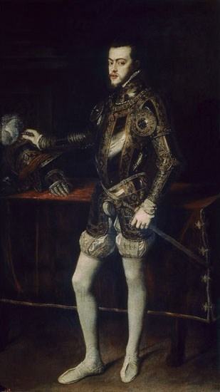 Le Titien, Portrait de Philippe II