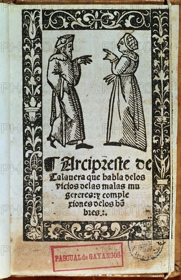 TALAVERA ARCIPRESTE
INCUNABLE VICIOS DE LAS MALAS MUJERES - EL CORBACHO
MADRID, BIBLIOTECA NACIONAL
MADRID

This image is not downloadable. Contact us for the high res.