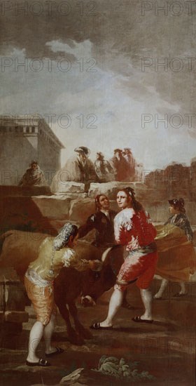 Goya, Course de jeunes taureaux