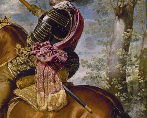 Velázquez, Gaspar de Guzman, count duke of Olivares (detail)