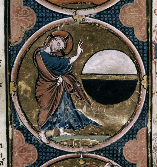 AUVERGNE G 1228/1249
BIBLIA S LUIS DE FRANCIA-TOMO I CREACION LUZ  Y TINIEBLAS-ILUMINAC Y COPIA 1226/34
TOLEDO, CATEDRAL BIBLIOTECA
TOLEDO