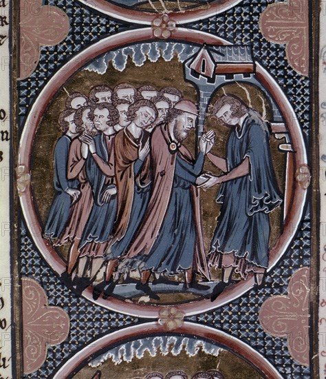AUVERGNE G 1228/1249
BIBLIA DE S LUIS DE FRANCIA-TOMO I -PAG 26- REENCUENTRO DE JOSE CON JACOB Y SUS HERMANOS
TOLEDO, CATEDRAL BIBLIOTECA
TOLEDO
This image is not downloadable. Contact us for the high res.