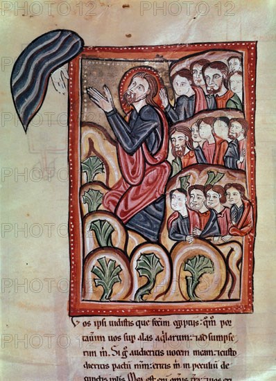 BIBLIA S XIII- TOMO I -47V- MOISES HABLA CON DIOS EN FORMA DE NUBE EN EL DESIERTO DEL SINAI
MADRID, ACADEMIA DE HISTORIA
MADRID