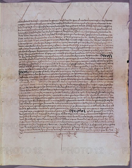 TESTAMENTO ISABEL LA CATOLICA PAG 3
MADRID, BIBLIOTECA NACIONAL
MADRID
This image is not downloadable. Contact us for the high res.
