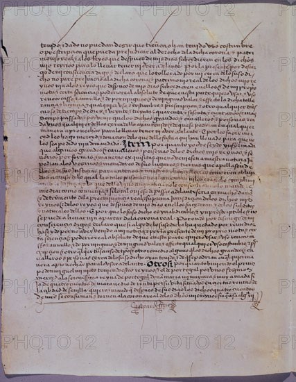 TESTAMENTO ISABEL LA CATOLICA PAG 3V
MADRID, BIBLIOTECA NACIONAL
MADRID
This image is not downloadable. Contact us for the high res.