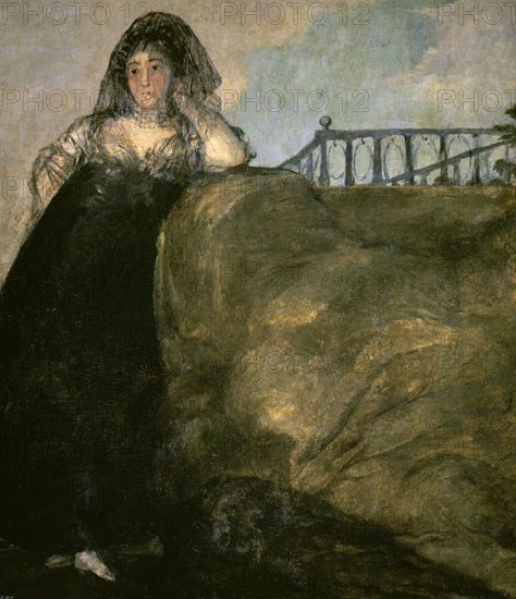 Goya, Woman from the Madrilenian lower classes