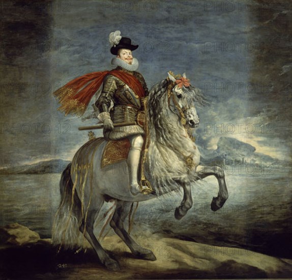 Velázquez, Equestrian portrait of Philip III of Spain