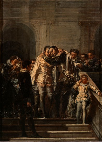 Goya, St. Francis of Borja Saying Goodbye to his Family