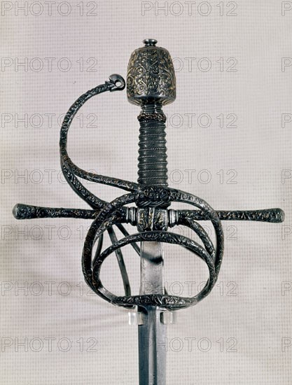GUARNICION DE LAZO DE UNA ESPADA ROPERA S XVI
Madrid, Lazaro Galdiano museum