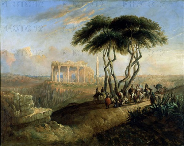 PEREZ VILLAAMIL JENARO 1807/54
PAISAJE ORIENTAL CON RUINAS CLASICAS-1842-OLEO/LIENZO 0,78X0,96 M
MADRID, MUSEO ROMANTICO
MADRID