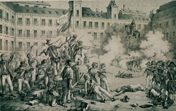 ALZAMIENTO EN MADRID EL 18 Y 19 DE JULIO 1854
MADRID, MUSEO MUNICIPAL
MADRID