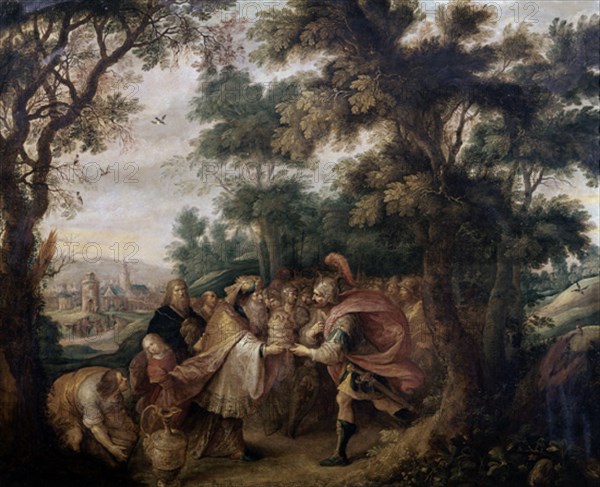 FRANCKEN II EL MOZO 1581-1642
ABRAHAM Y MELQUISEDEC--C.0,68X0,86-NºPRADO 2738
MADRID, MUSEO DEL PRADO-PINTURA
MADRID