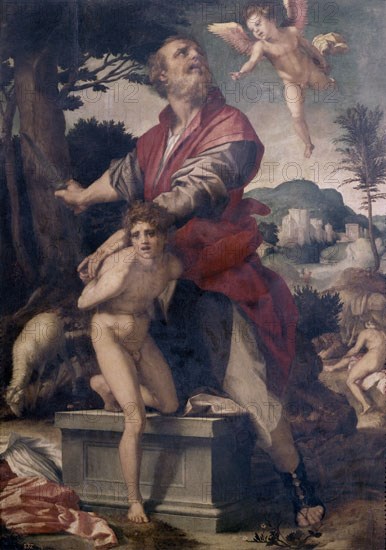 Del Sarto, Le sacrifice d'Isaac