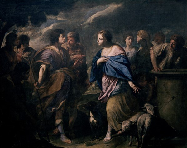 VACCARO ANDREA 1598/1670
ENCUENTRO DE REBECA E ISAAC
MADRID, MUSEO DEL PRADO-PINTURA
MADRID