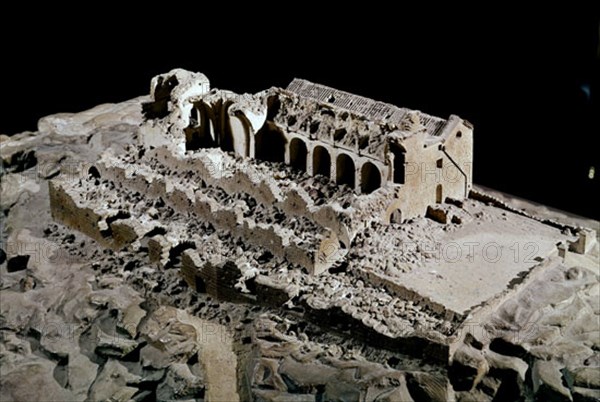 MAQUETA SANTUARIO N SRA DE LA CABEZA DESTRUIDO
MADRID, MUSEO DEL EJERCITO
MADRID